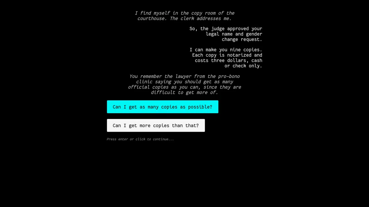 Gender Dysphoria Screenshot 3