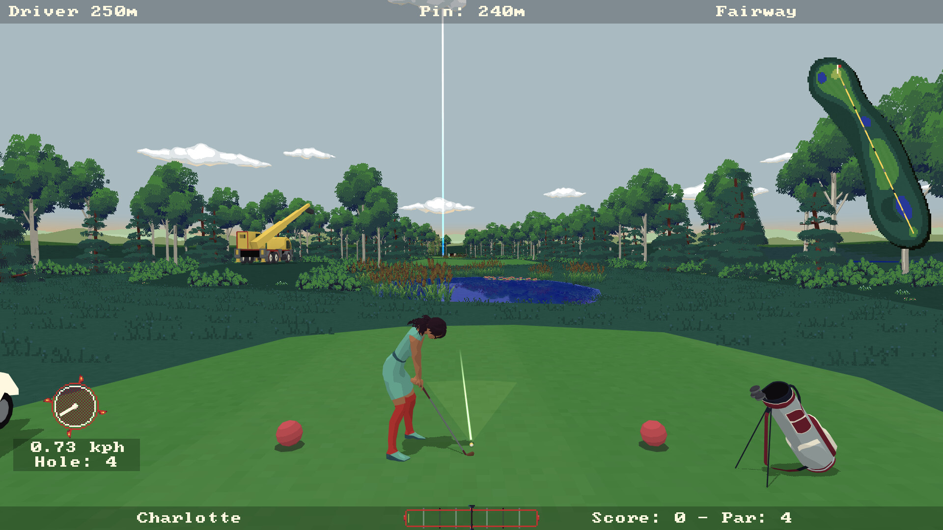 Super Video Golf Screenshot 1