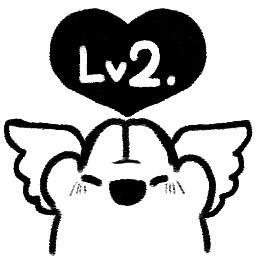More hearts given! Lv2. icon