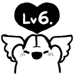 More hearts given! Lv6 icon