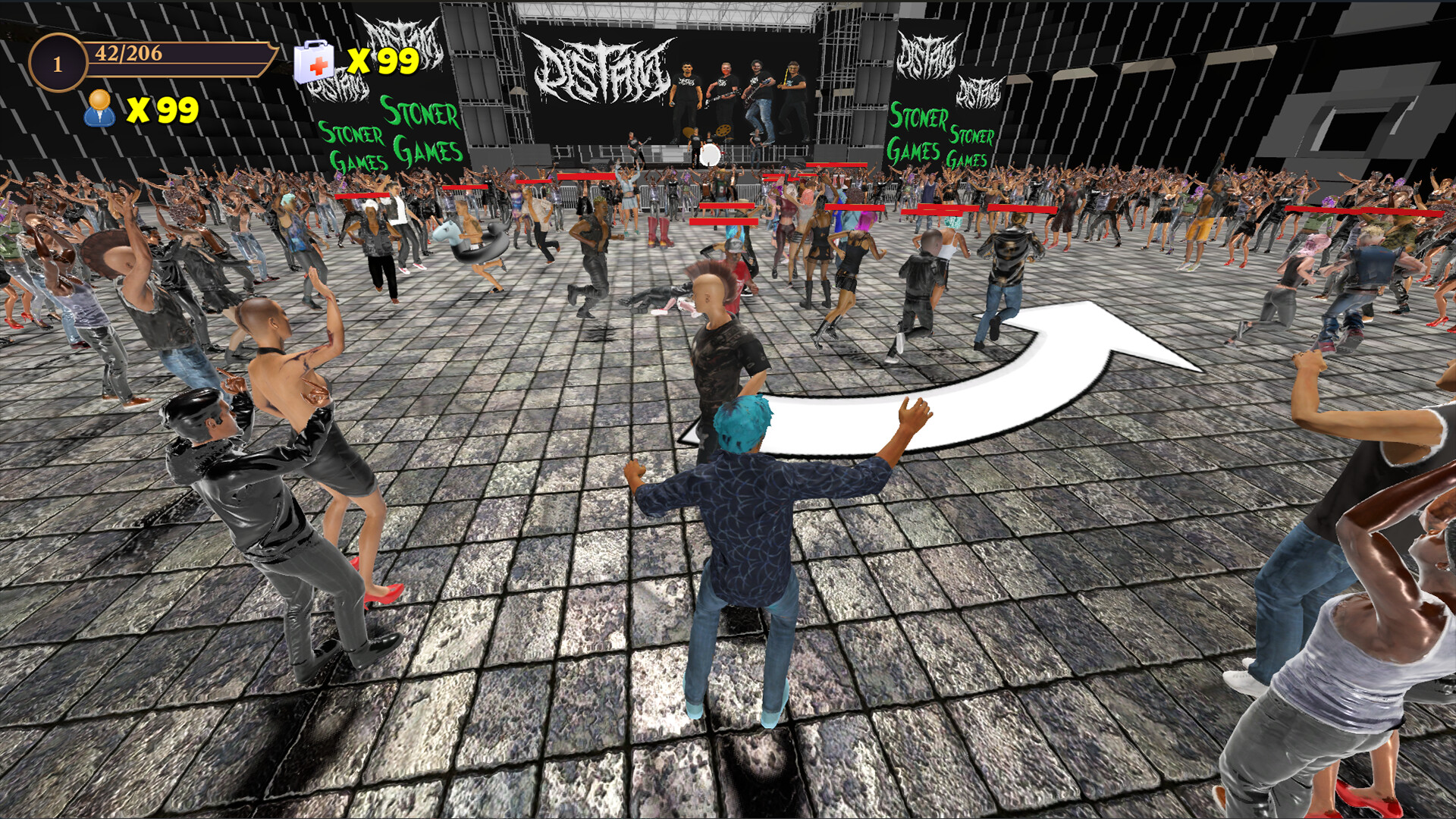 Mosh Pit Mayhem Screenshot 1
