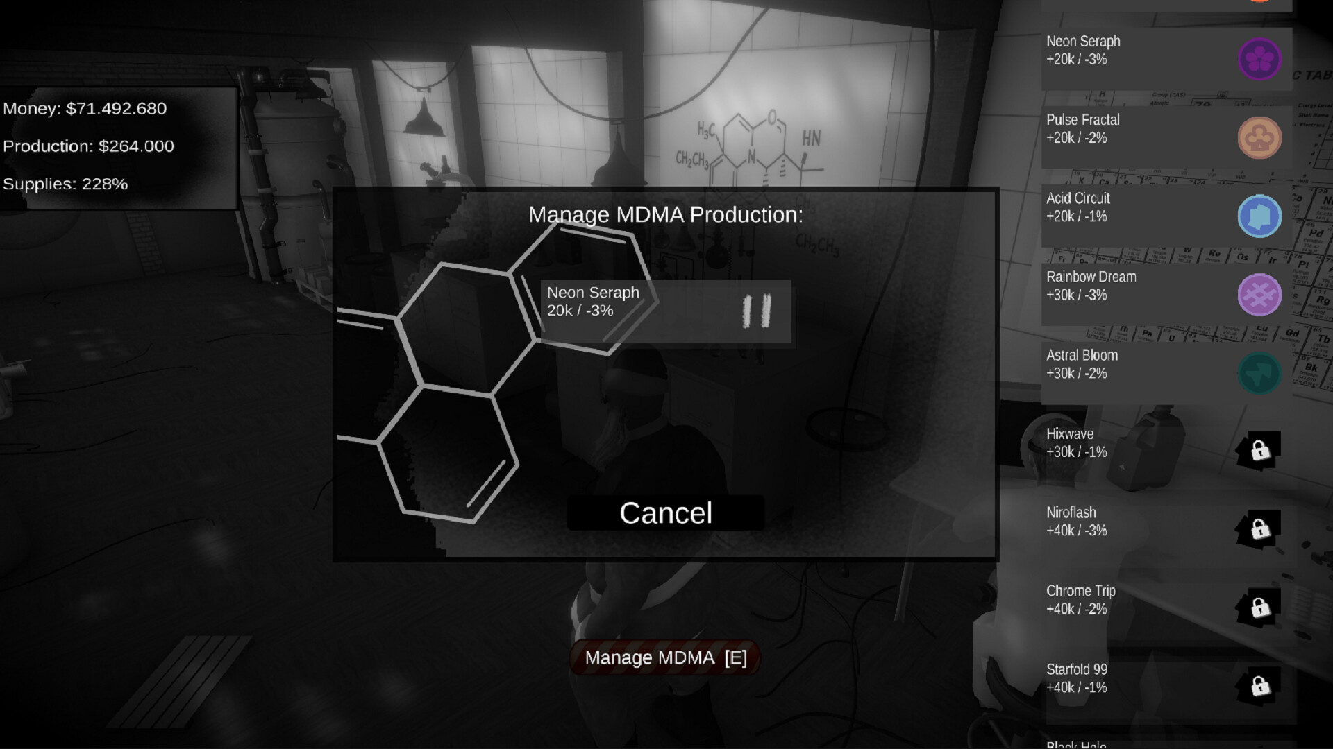 White Snow & Blue Ice - Winter Drug Business Screenshot 1