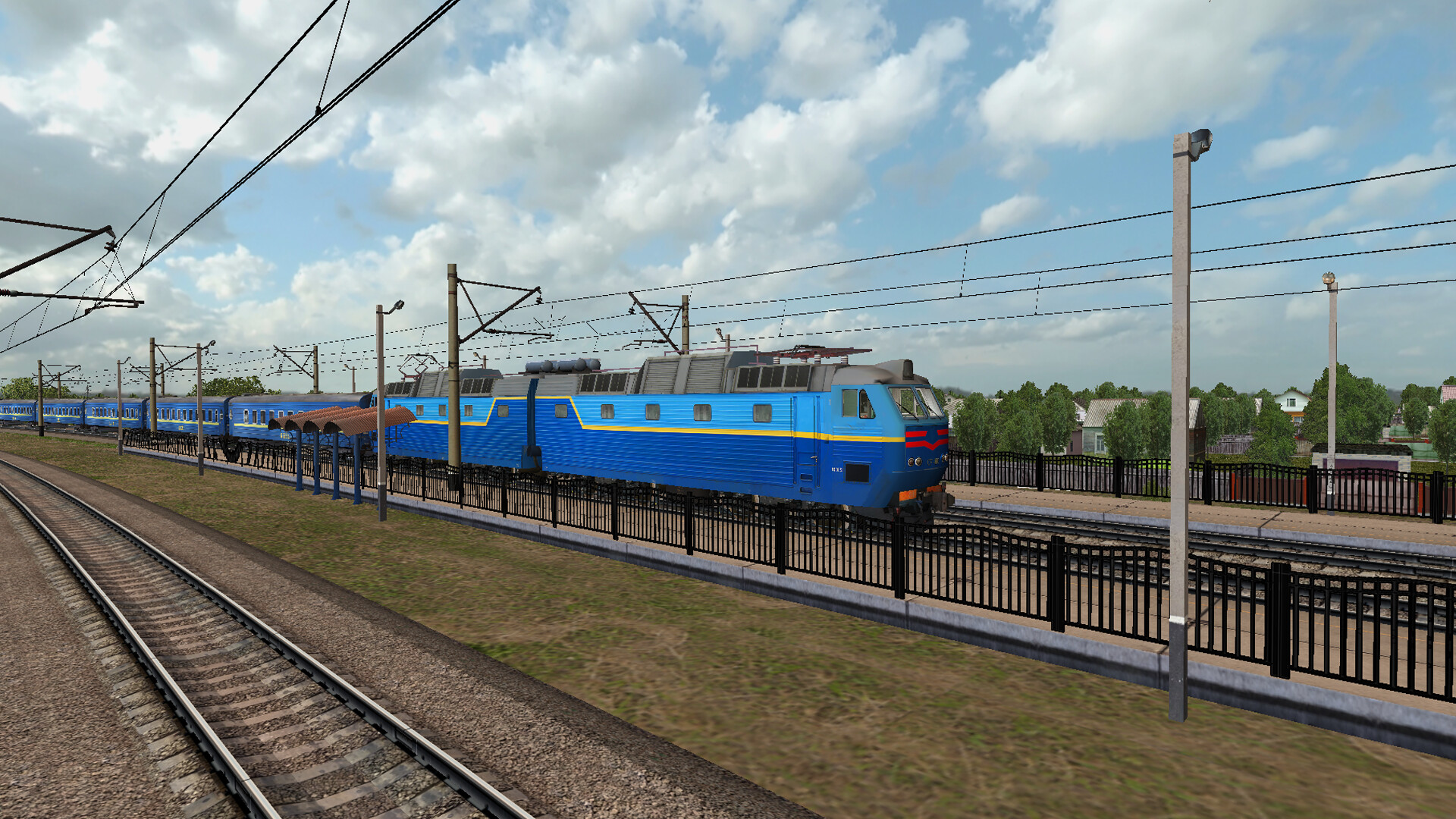 ZDSimulator - ChS7 Locomotive Screenshot 2
