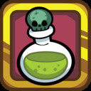 Shrieking skull icon
