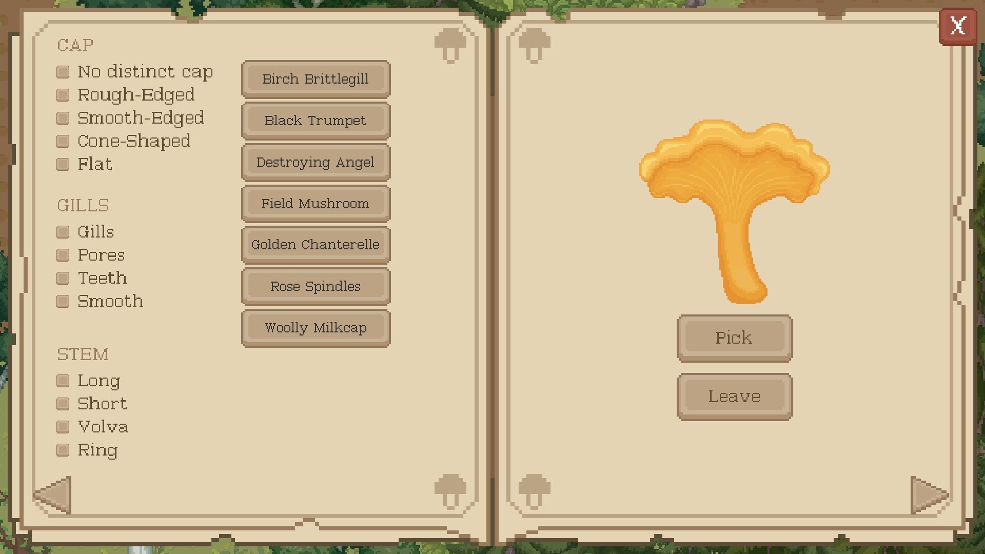 The Mushroom Journal Screenshot 1