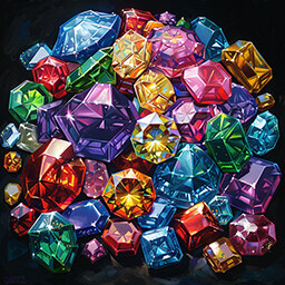 Get 400 gems in the level icon