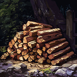Obtain 1000 wood in the level icon