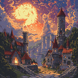 Play a game on Normal difficulty for at least 500 days icon