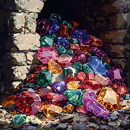 Get 20,000 gems in the level icon