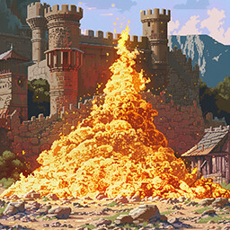 Obtain 400 Sulfur in the level icon