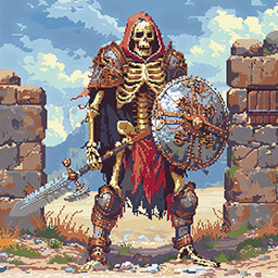 Draw unit cards 1000 times icon