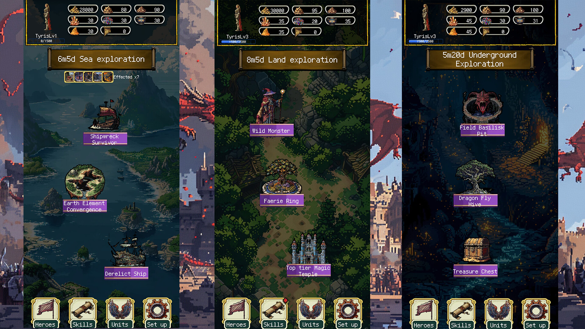 Azure Dragon's Treasure And 999 Days of Survival Screenshot 1