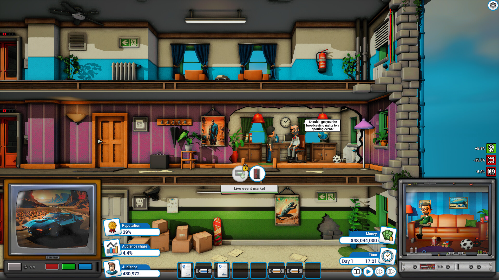 Mad Television Tycoon Screenshot 5