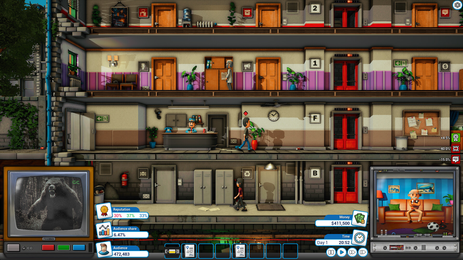Mad Television Tycoon Screenshot 1