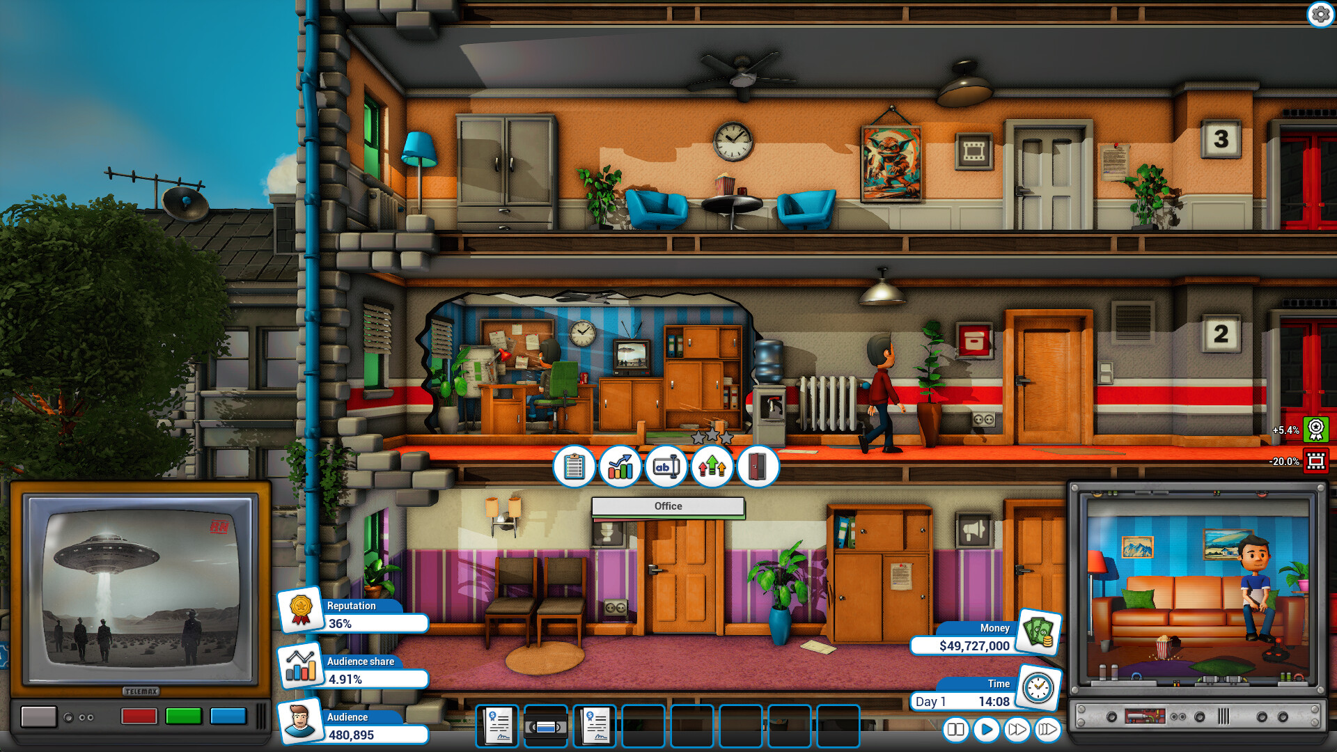 Mad Television Tycoon Screenshot 0