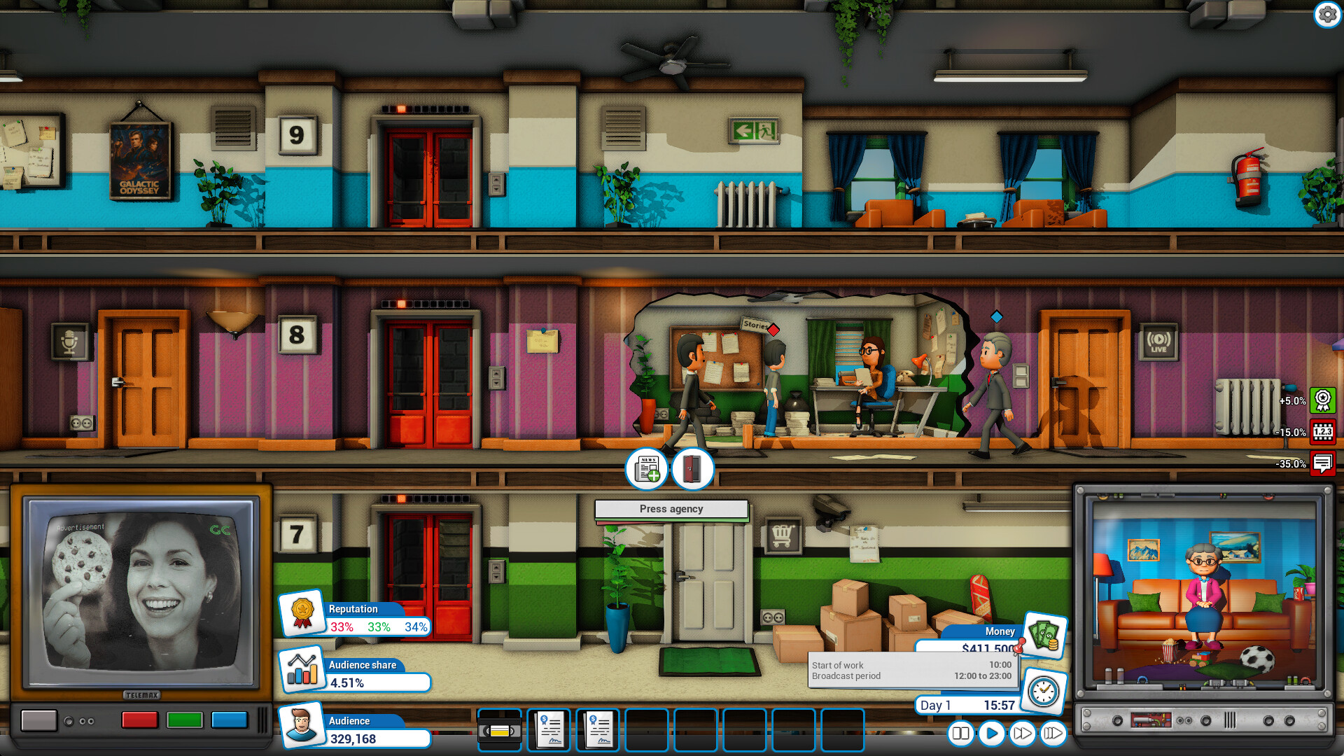 Mad Television Tycoon Screenshot 8