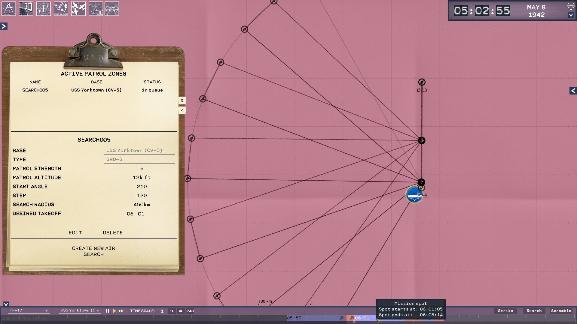 Task Force Admiral - Vol.1: American Carrier Battles Screenshot 14