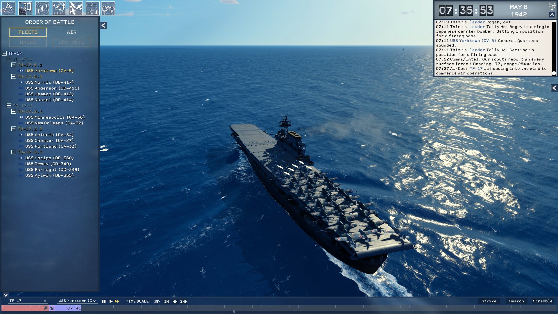 Task Force Admiral - Vol.1: American Carrier Battles Screenshot 4