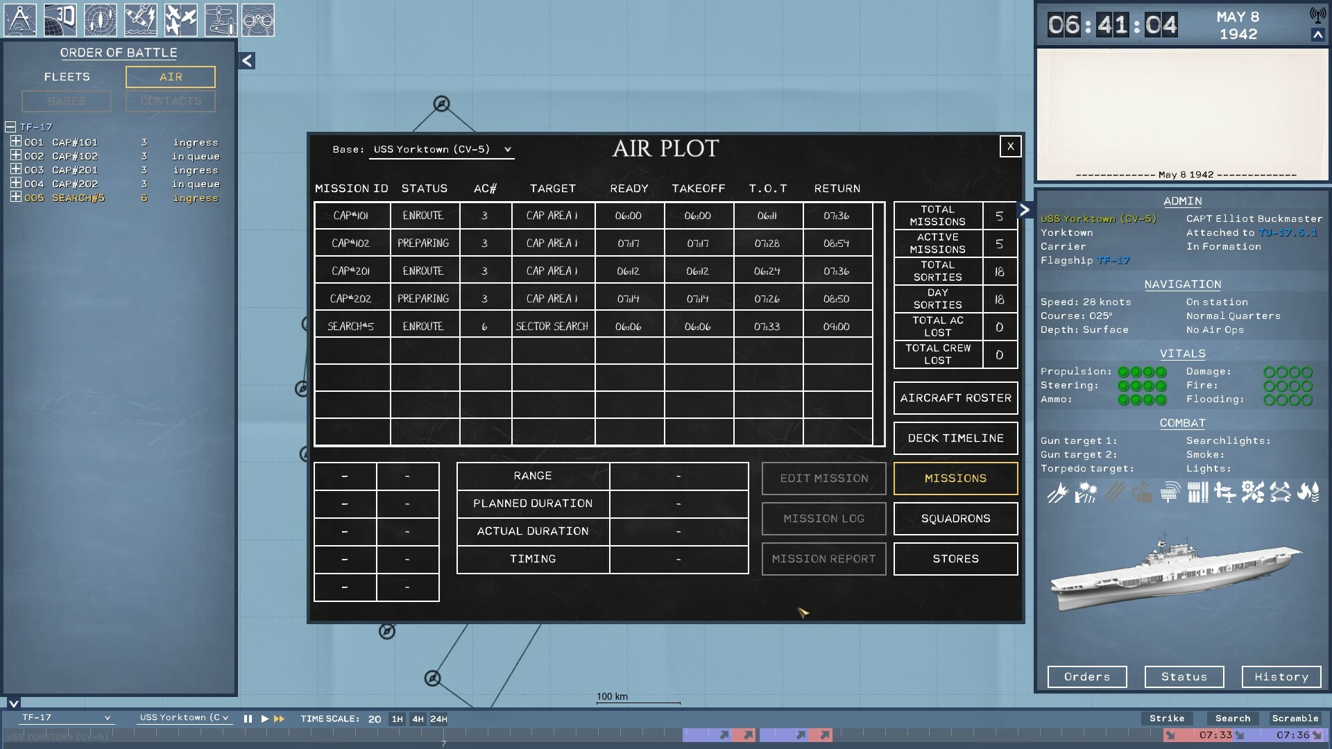 Task Force Admiral - Vol.1: American Carrier Battles Screenshot 18