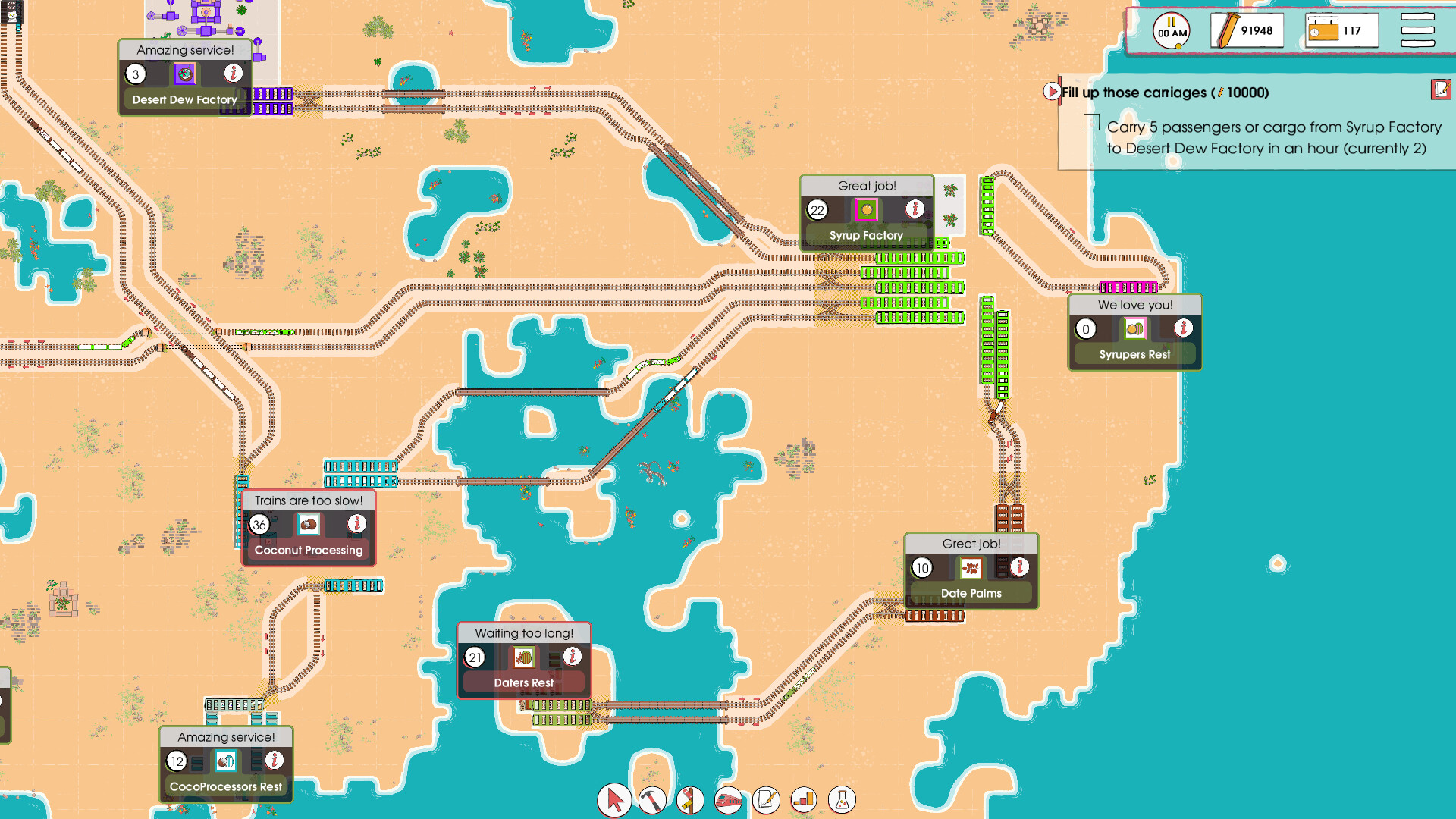 Iron Roads Demo Screenshot 1