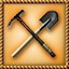 Treasure hunter icon