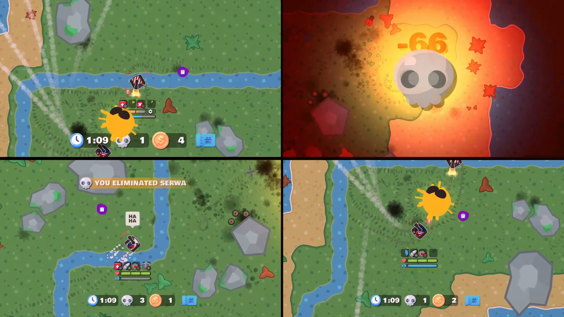 Thumb Tanks Demo Screenshot 0