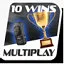 10 multiplayer wins icon