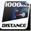 1000km driving experience icon