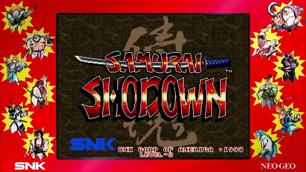 SAMURAI SHODOWN NEOGEO COLLECTION Screenshot 0