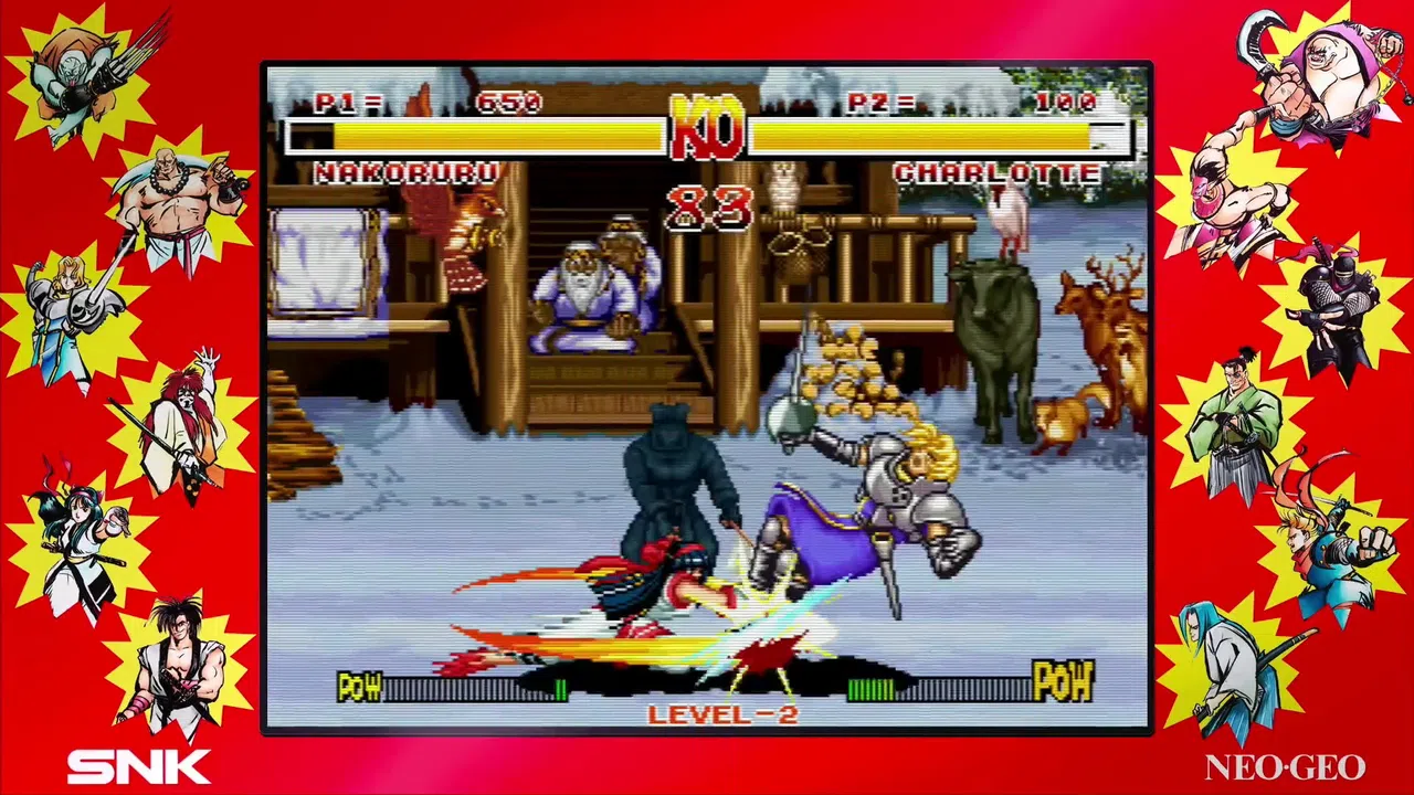 SAMURAI SHODOWN NEOGEO COLLECTION Screenshot 2