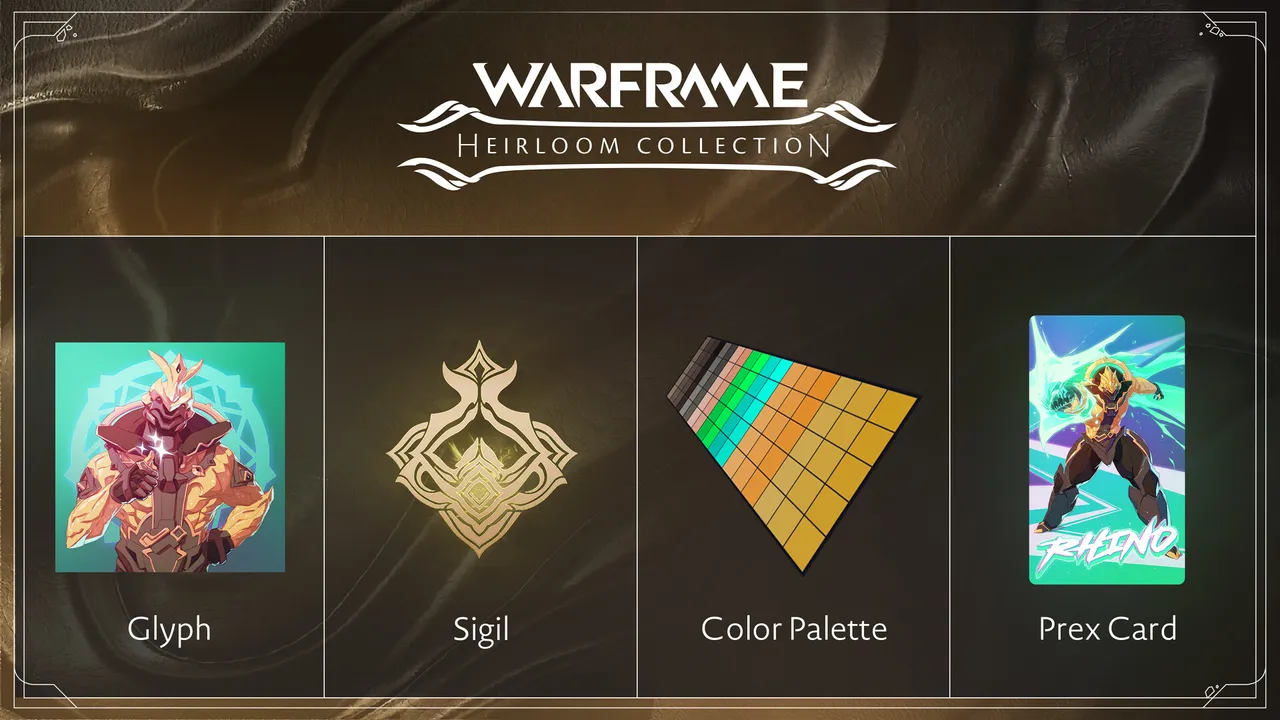 Warframe: Rhino Heirloom Steel Collection Screenshot 2
