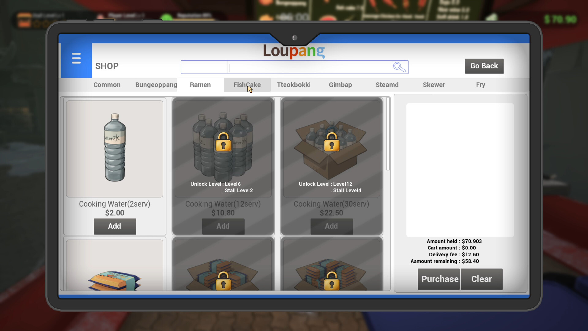 POJANGMACHA : Korean Street Food Management Simulator Screenshot 2