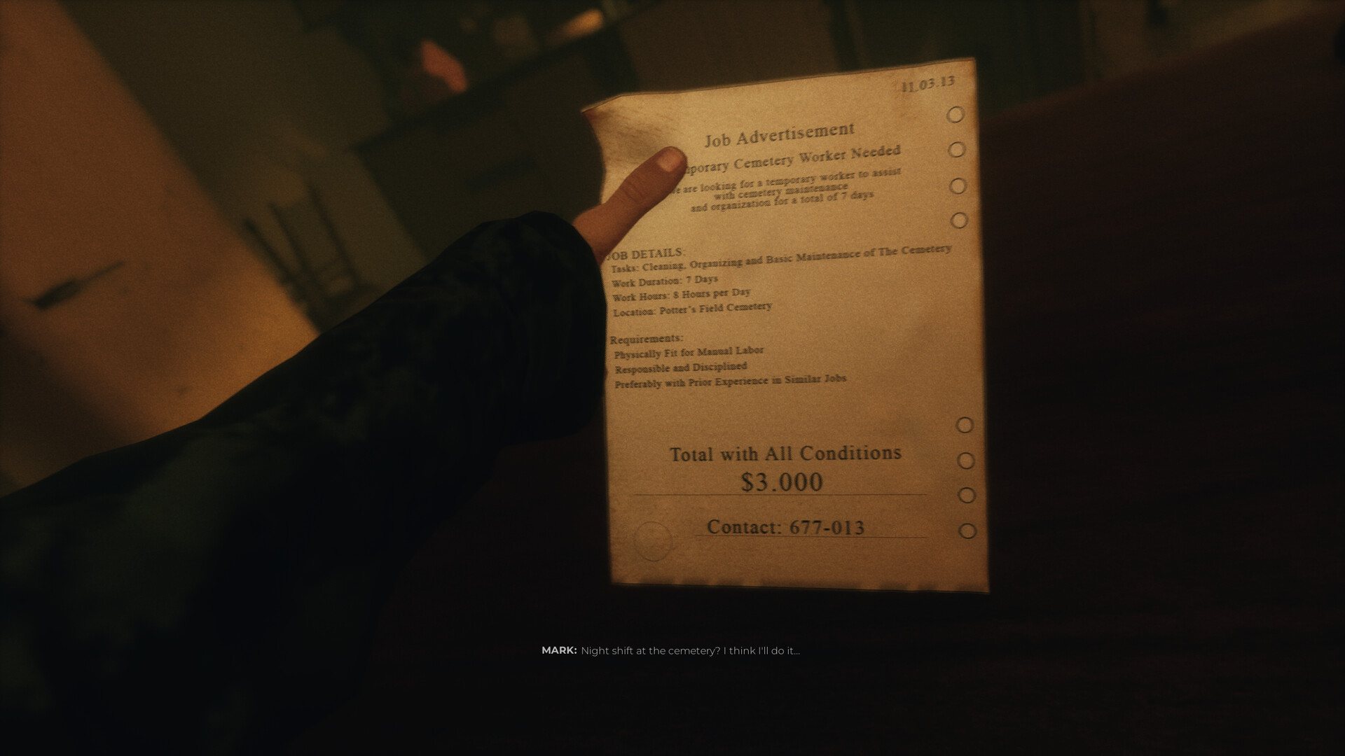 Untold Memories: Potter's Field Screenshot 5