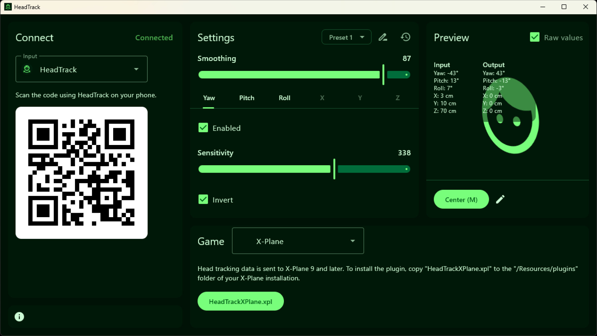 HeadTrack Screenshot 2