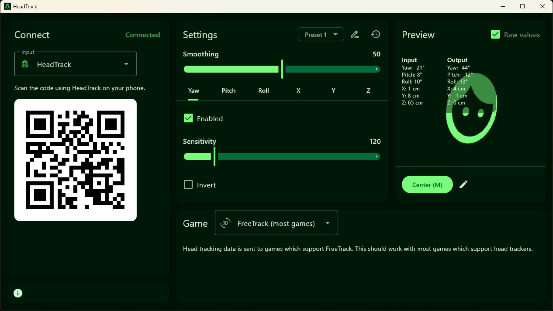 HeadTrack Screenshot 0