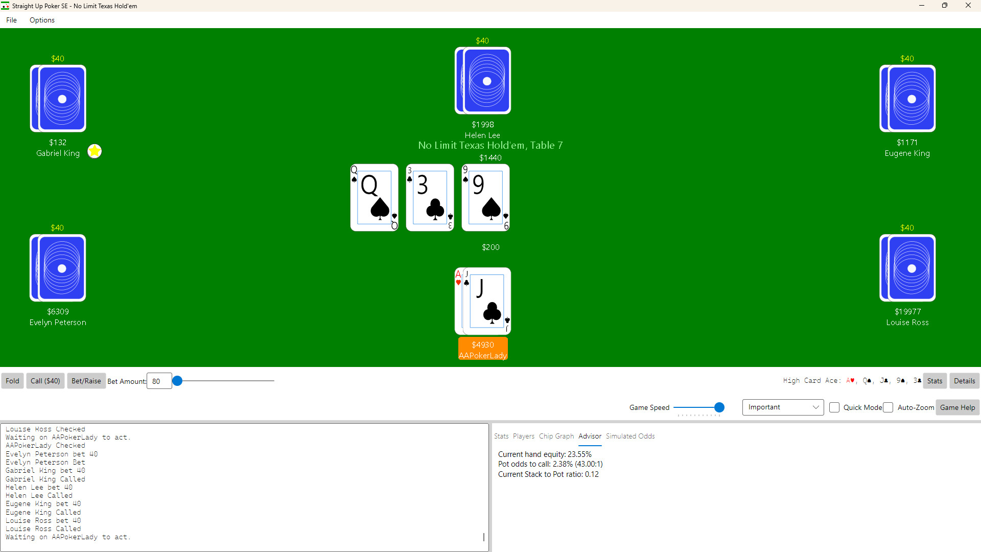 Straight Up Poker SE Screenshot 5