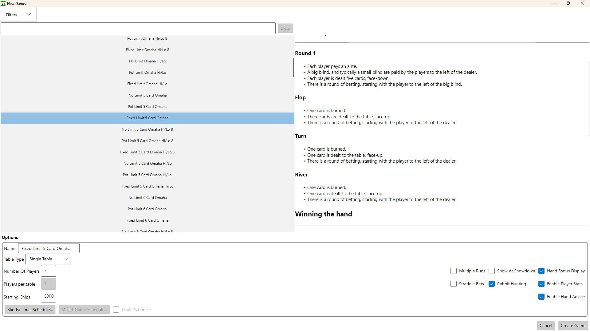 Straight Up Poker SE Screenshot 4