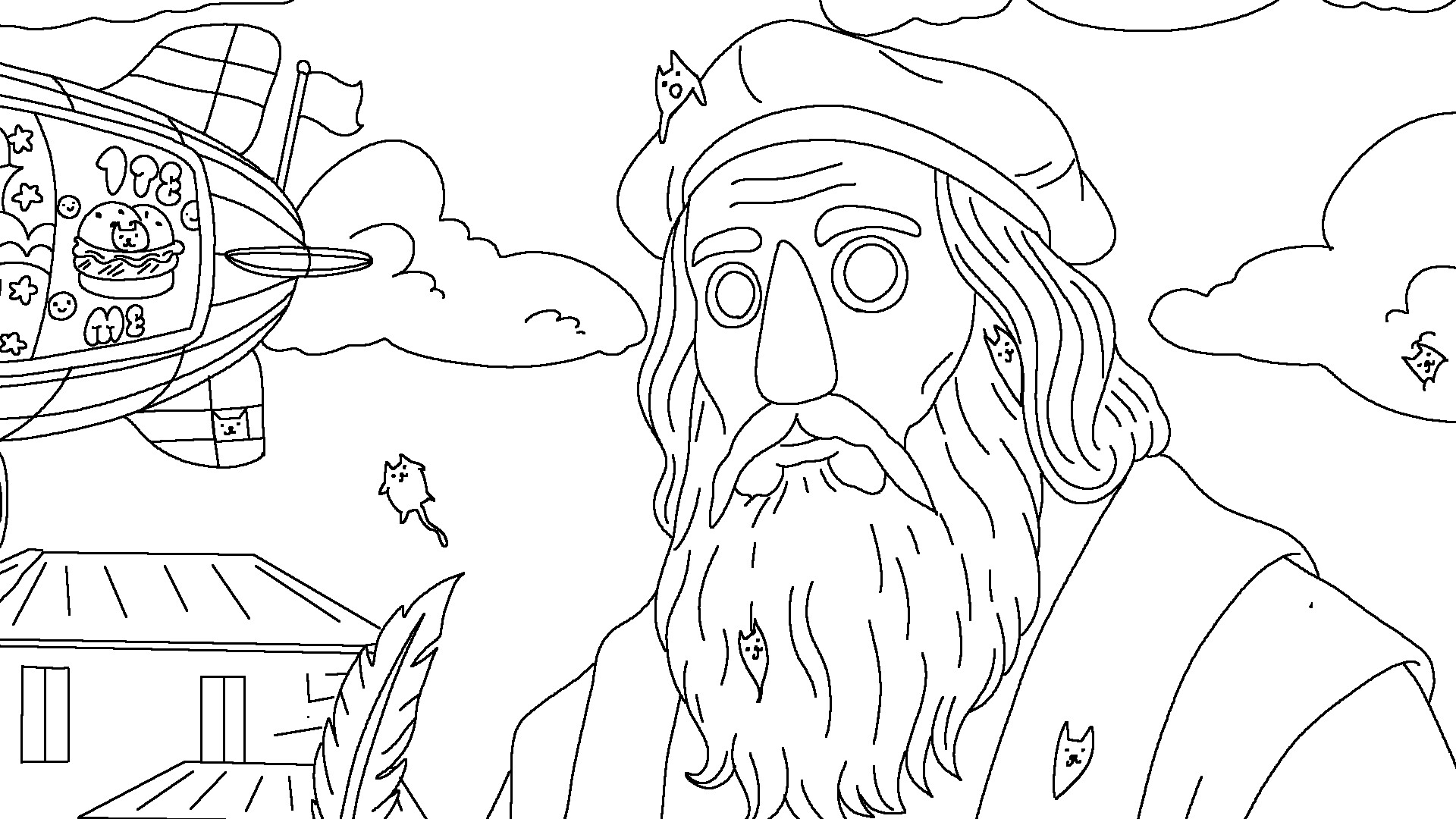 100 Cats Lost in Italy Find & Color Screenshot 0