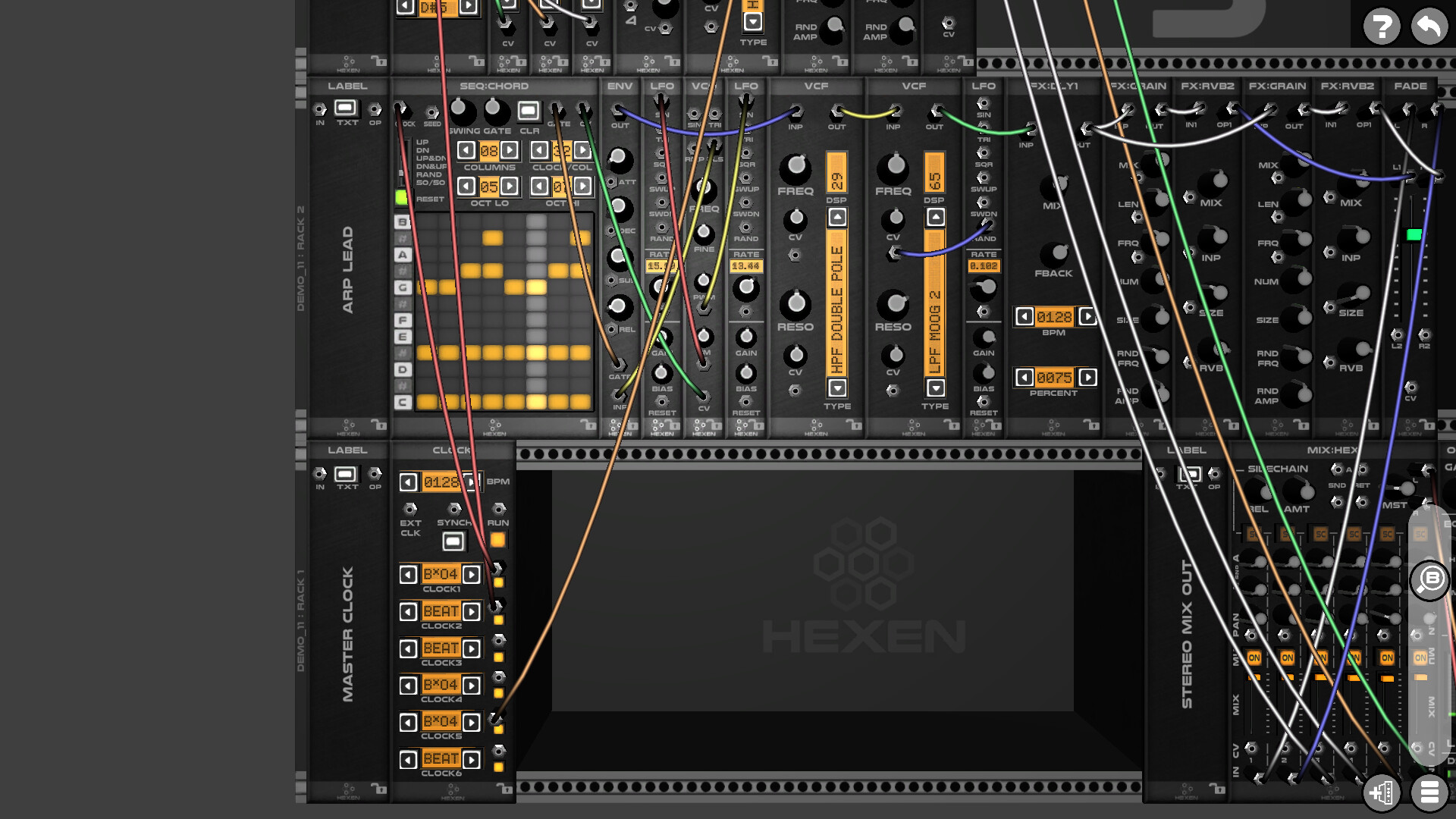 Hexen - Modular Synthesizer Screenshot 6