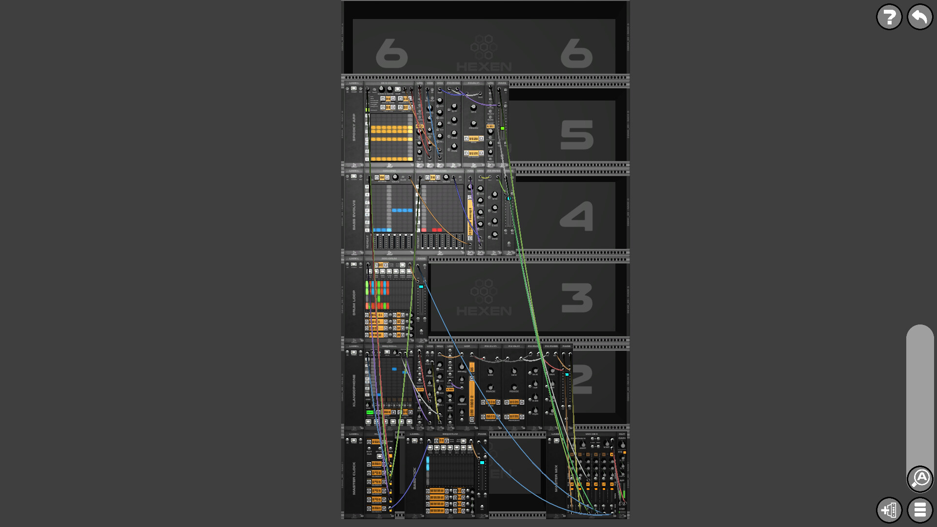 Hexen - Modular Synthesizer Screenshot 1