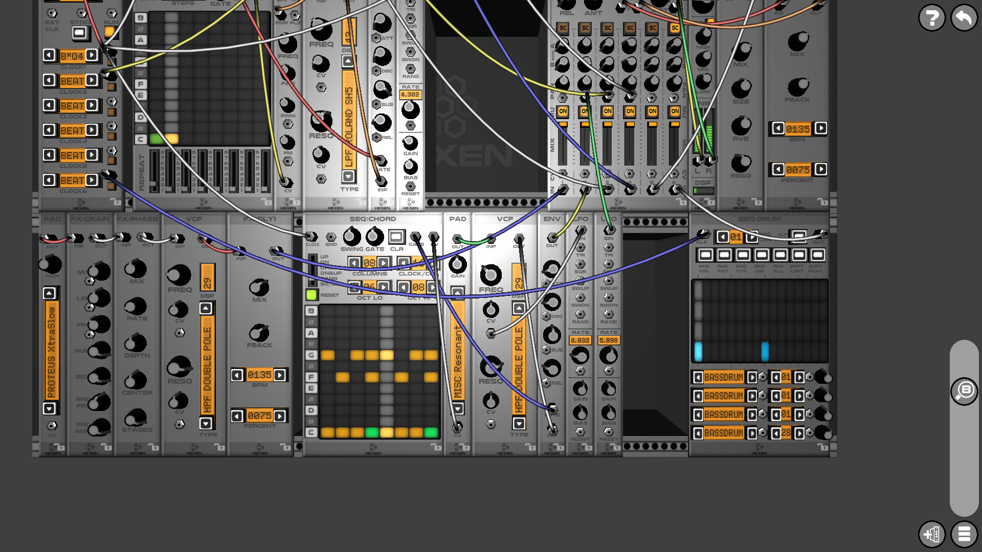 Hexen - Modular Synthesizer Screenshot 7