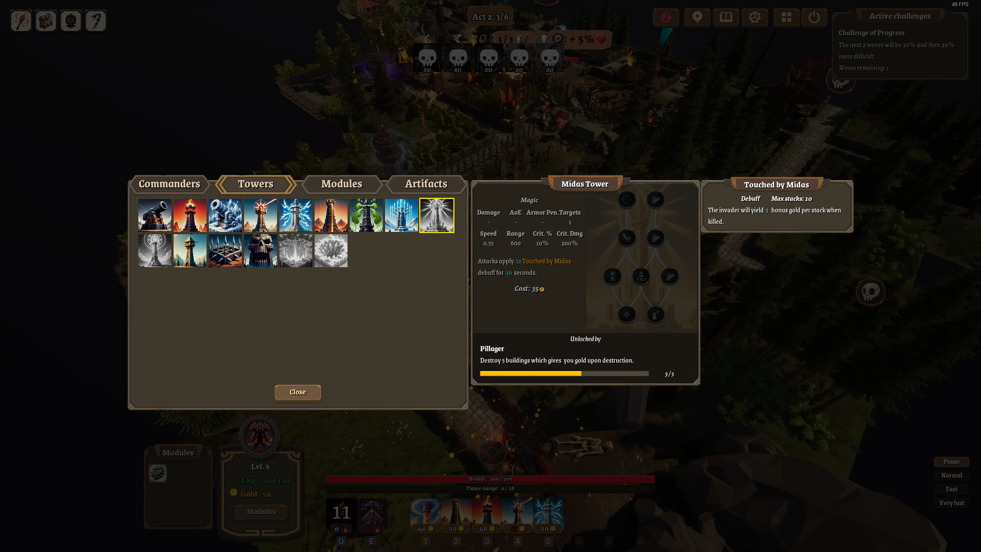 Twisted Tower Tactics Screenshot 4