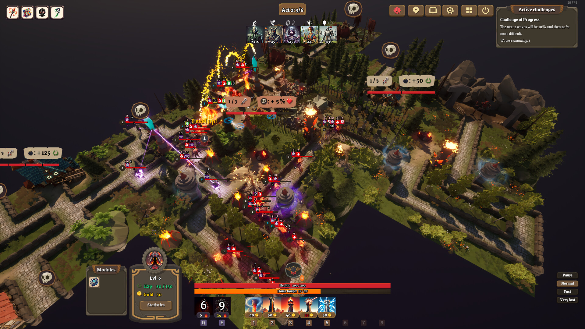 Twisted Tower Tactics Screenshot 0