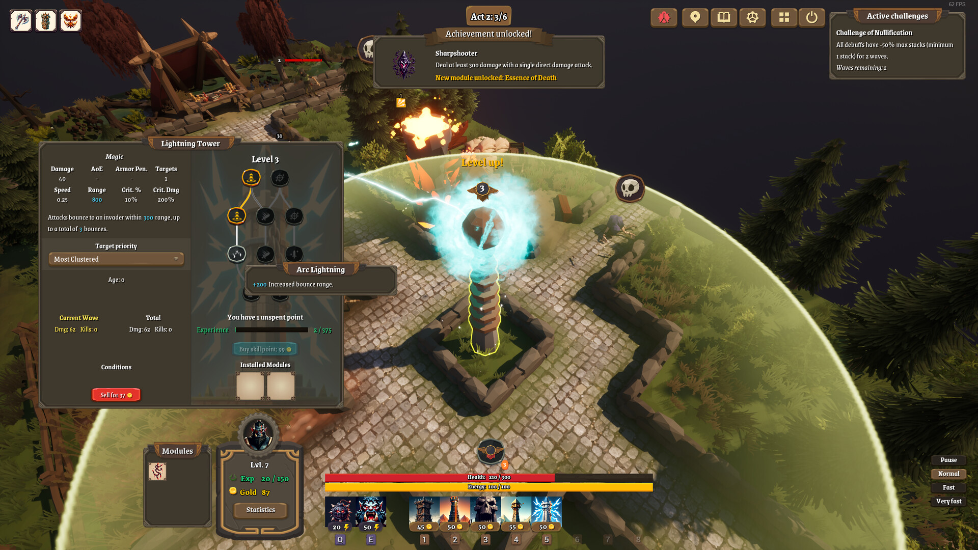Twisted Tower Tactics Screenshot 1