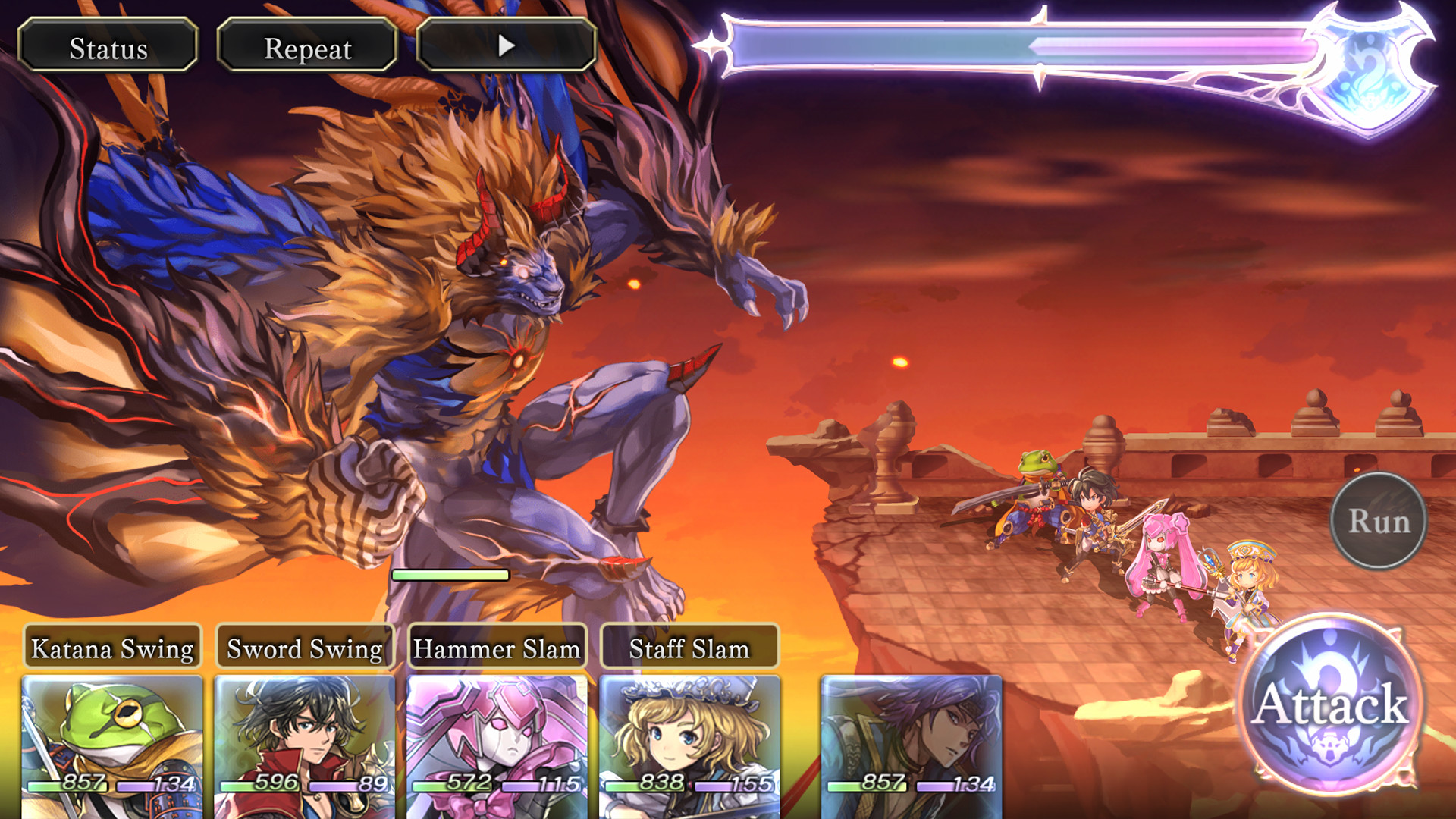 ANOTHER EDEN Screenshot 2