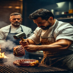 Labor Leader of the Kitchen! 👷♂️🔨 You're running the whole meat factory now—what's the demand for 1,600? Double overtime? 🚀💪 icon