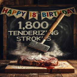 Independent Iron Arm! 🏠💪 You're unstoppable at this point—what's the hilarious vibe for 1,900? Let's keep crushing those steaks! icon