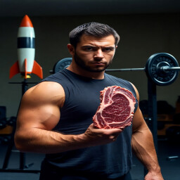 Homo Malletus Superior! 🌟🔨 You're rewriting biology at this point—what's the plan for 1,500? Going full gorilla mode? 🚀💪 icon