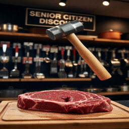 Ancient Meat Sage! 👴🔨 You're a timeless legend at this point—what's the epic line for 2,200? Still swinging like a champ! 🚀💪 icon