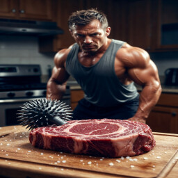 Stealth Mode Steak Ninja! 🥷🔨 You're operating on another level—what's the flavor for 1,800? 🚀💪 icon